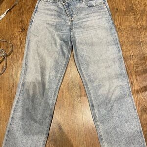 Agolde Light Blue Straight Leg Jeans